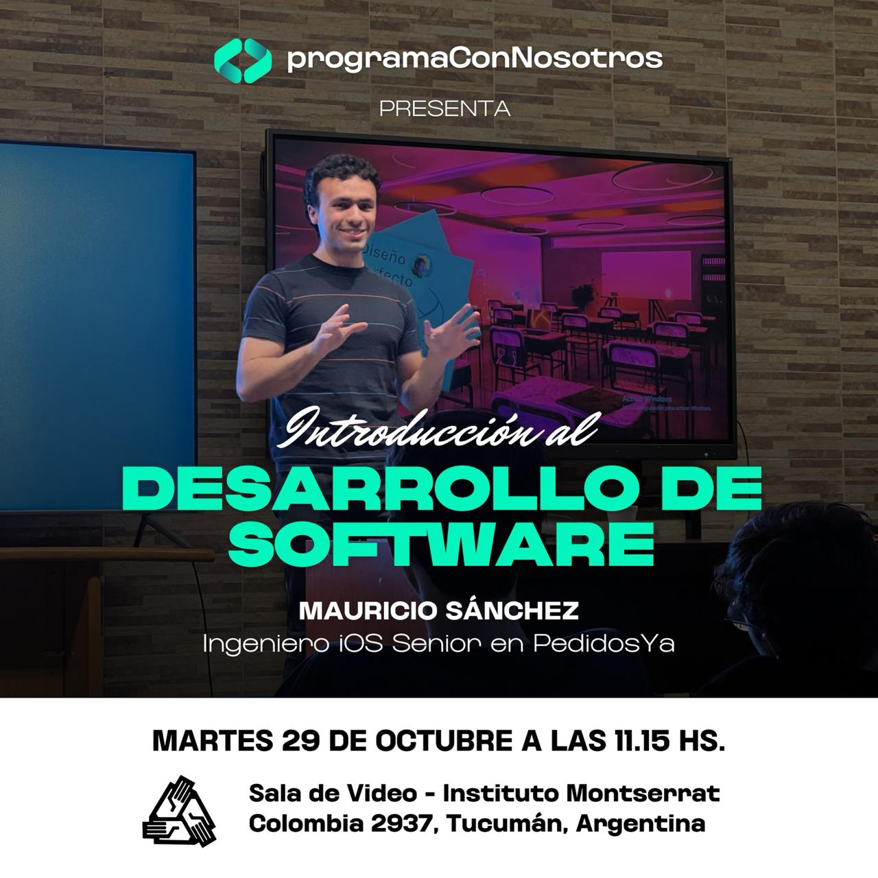 Flyer de Introducción al Desarrollo de Software