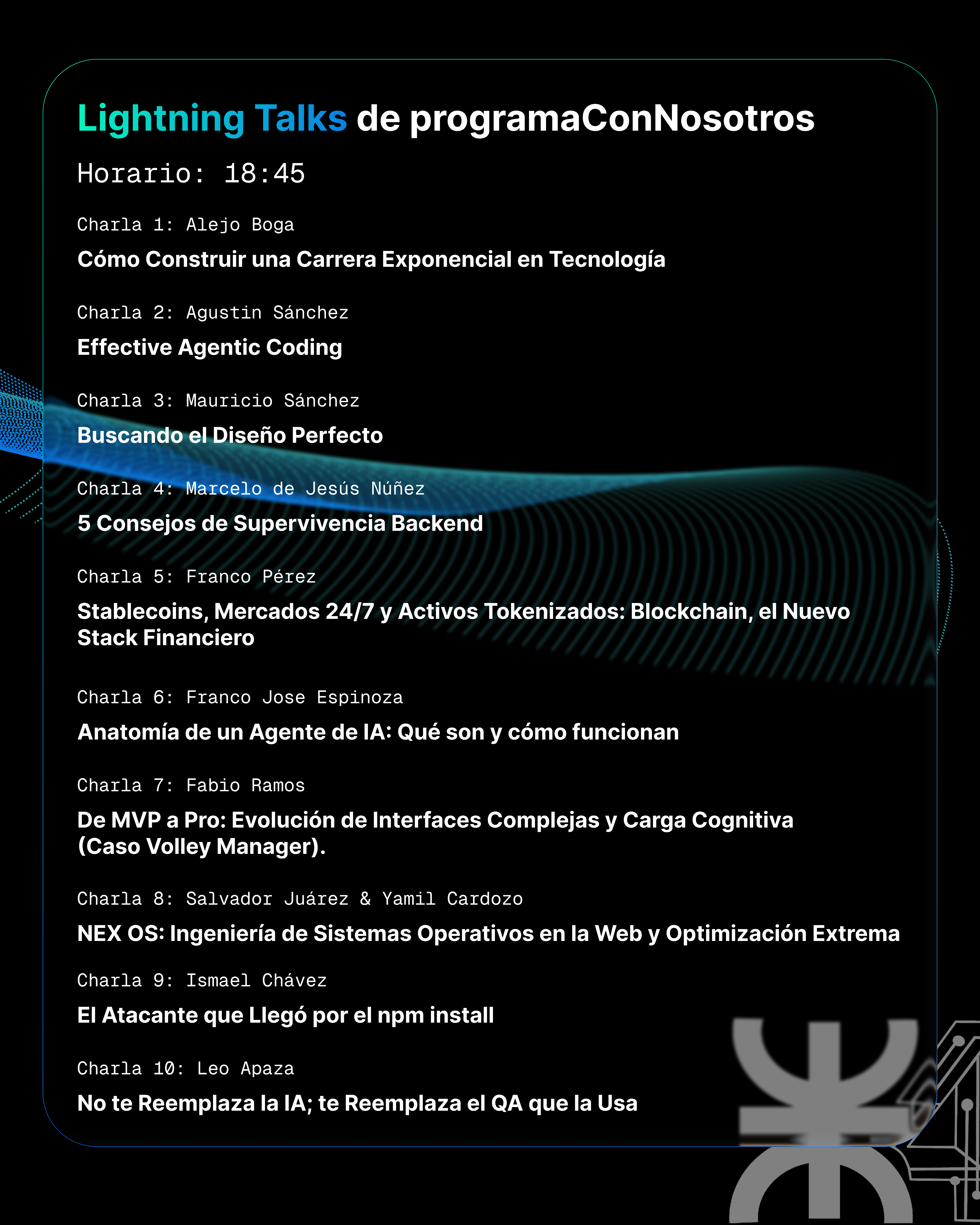 Flyer de NextGen Software 2026 – imagen 5 de 18