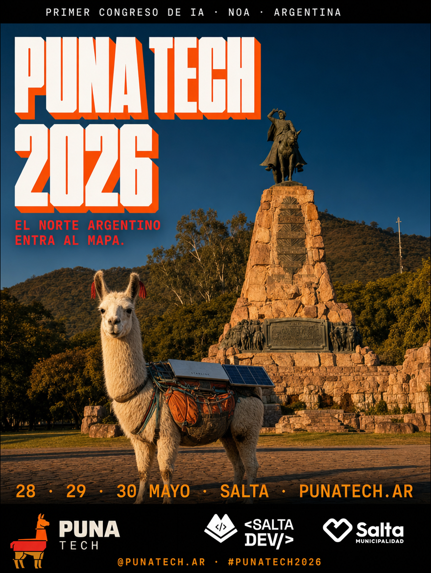 Flyer de Puna Tech 2026